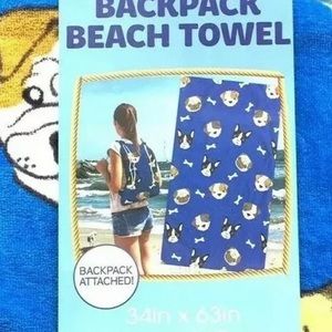 New Backpack beach 🏖 towels
